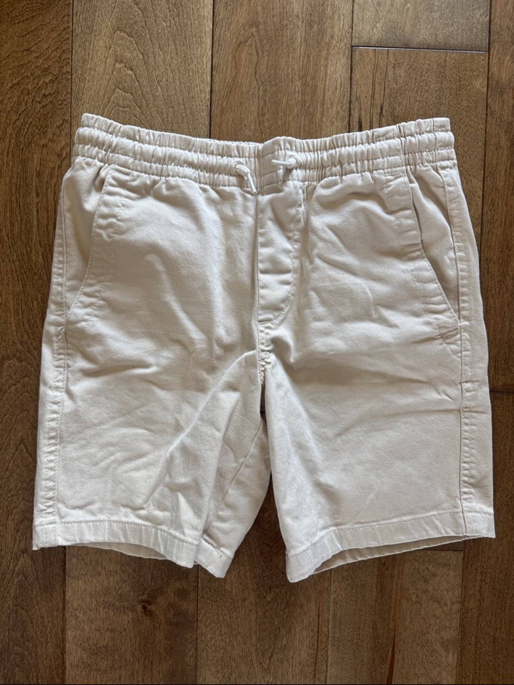 GAP kids Cream Drawstring Casual Shorts boys size 10/12 L